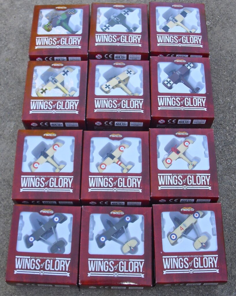 Wings of Glory: WW1 Airplane Packs board game cover
