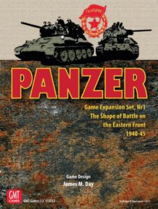 Panzer: Game Expansion Set, Nr 1 – The Shape of Battle on the Eastern Front 1943-45 board game cover