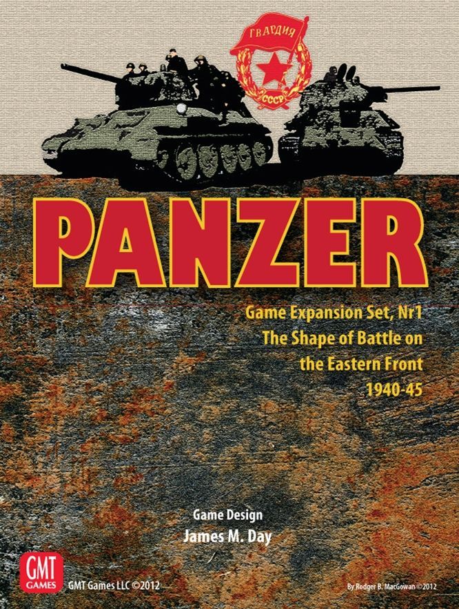 Panzer: Game Expansion Set, Nr 1 – The Shape of Battle on the Eastern Front 1943-45 board game cover