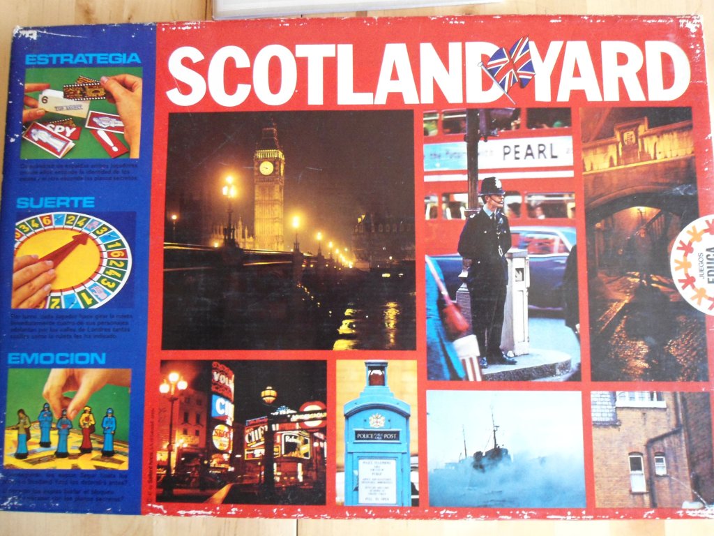 Scotland Yard board game cover