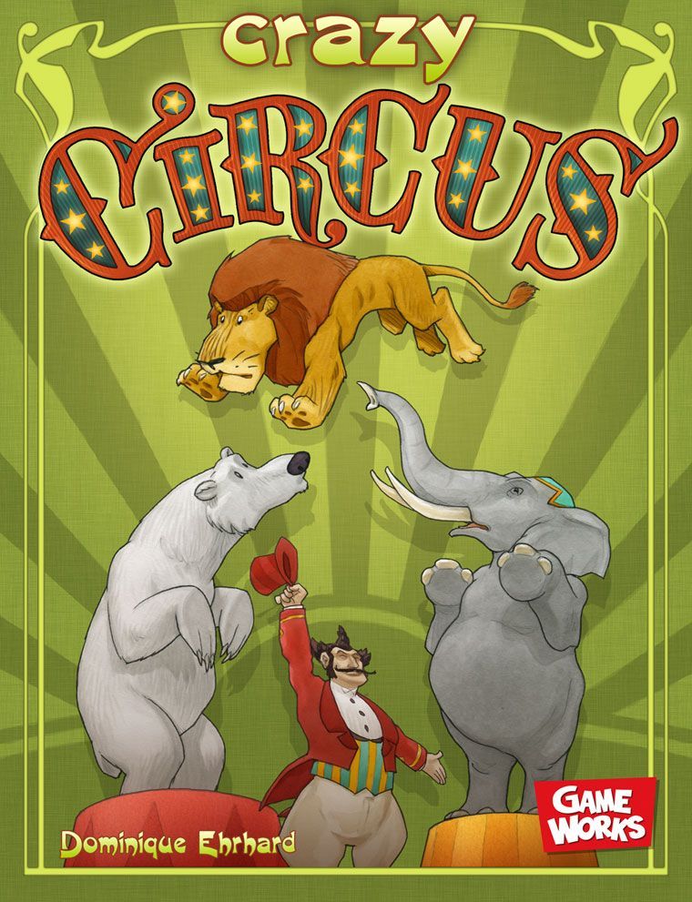 Crazy Circus board game cover