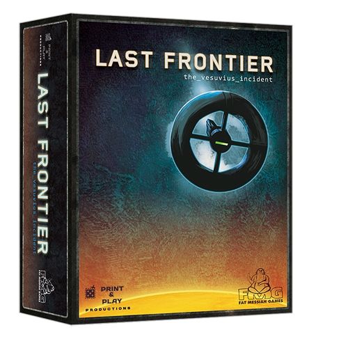 Last Frontier: The Vesuvius Incident board game cover