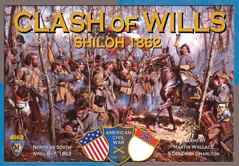 Clash of Wills: Shiloh 1862 board game cover