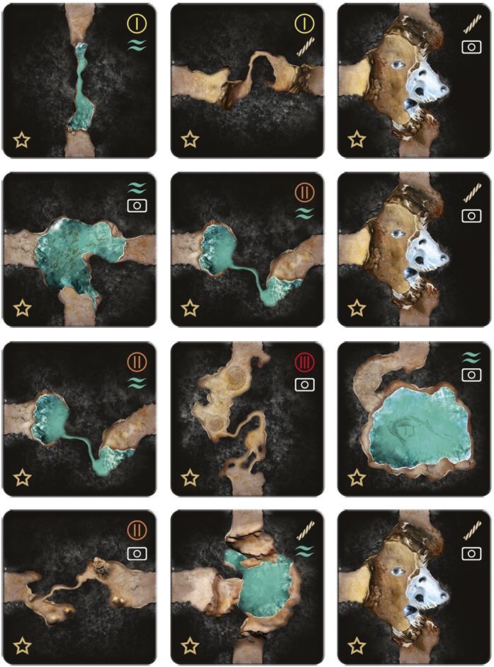The Cave: Additional Cave Tiles board game cover