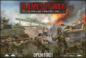 Flames of War: Open Fire! board game cover