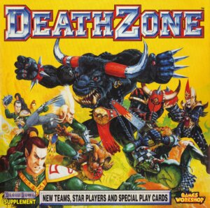 Blood Bowl: DeathZone board game cover