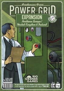 Power Grid: Northern Europe/United Kingdom & Ireland board game cover