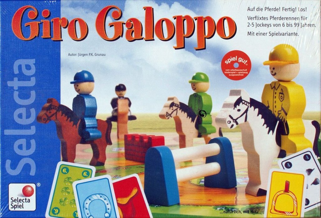 Giro Galoppo board game cover