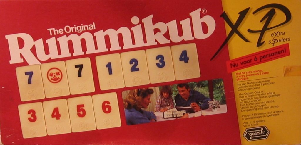 Rummikub Six Player board game cover