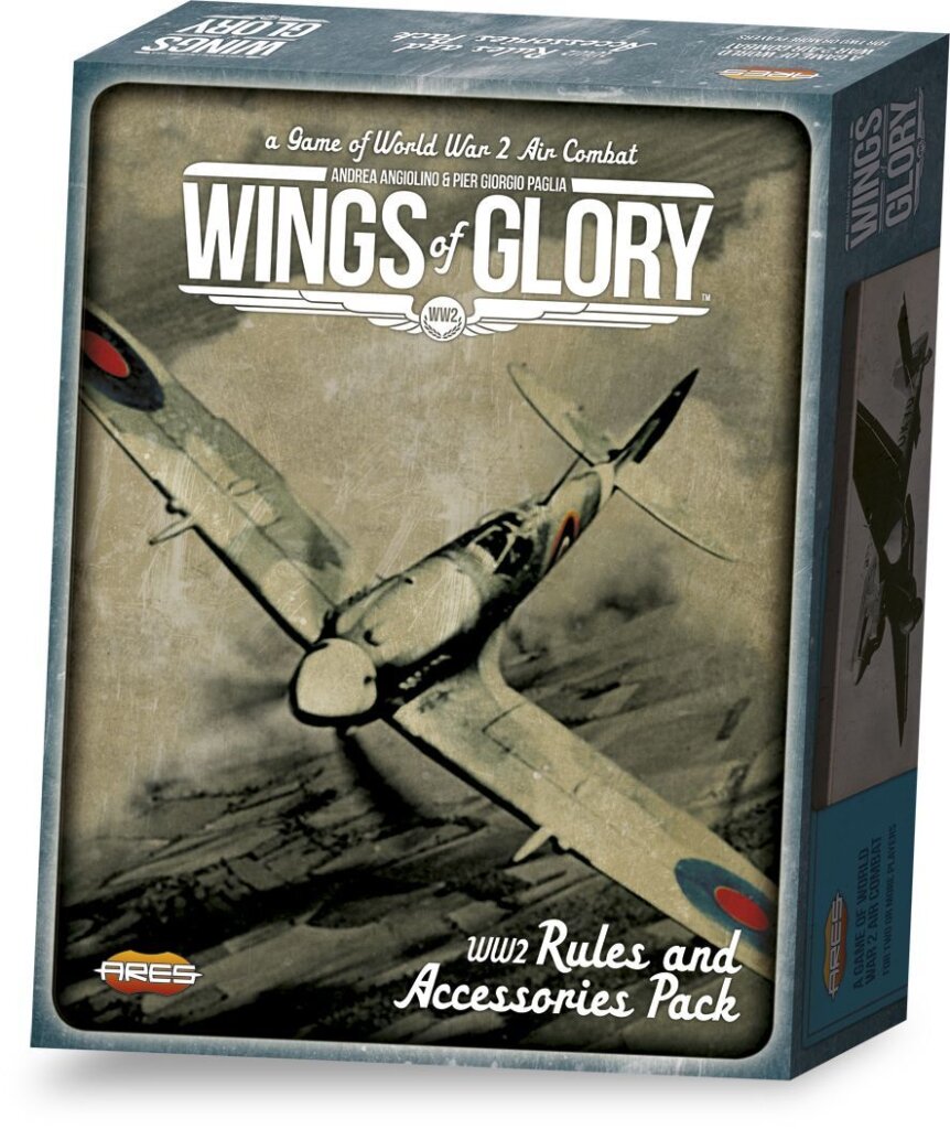 Wings of Glory: WW2 Rules and Accessories Pack board game cover