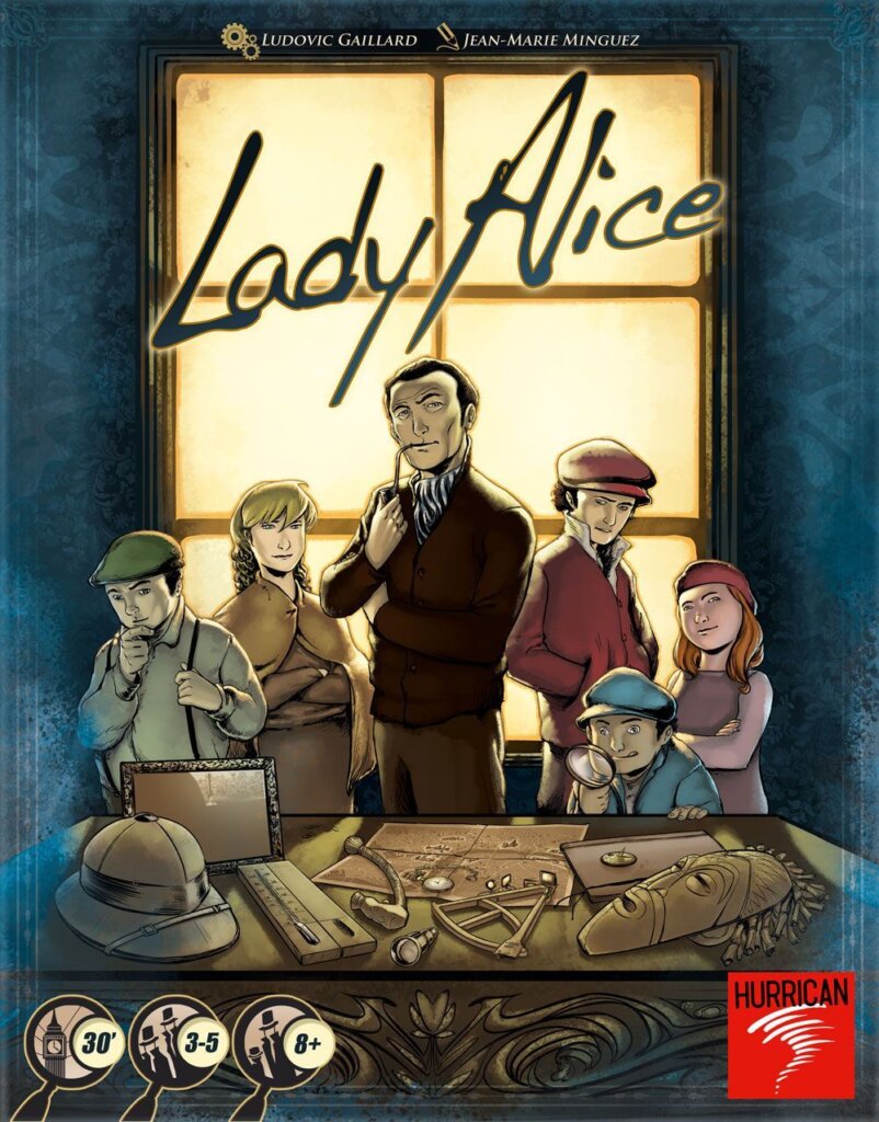 Lady Alice board game cover
