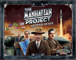 The Manhattan Project: Second Stage board game cover