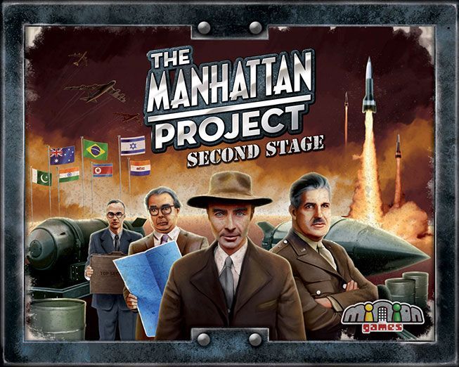 The Manhattan Project: Second Stage board game cover