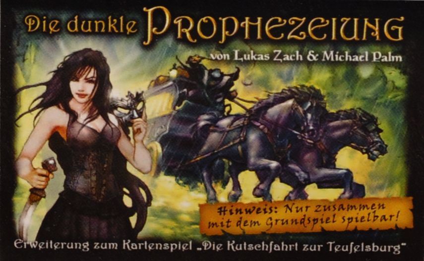 Die dunkle Prophezeiung board game cover