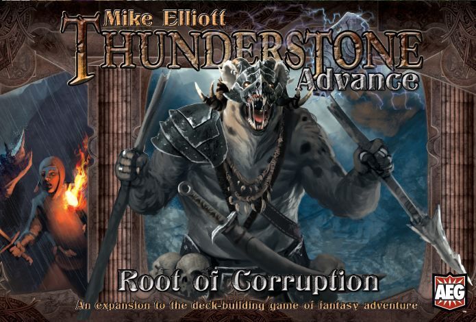 Thunderstone Advance: Root of Corruption board game cover