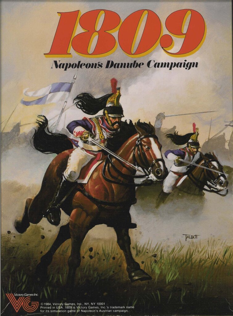 1809: Napoleon’s Danube Campaign board game cover