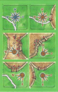 Carcassonne: Die Windrosen board game cover