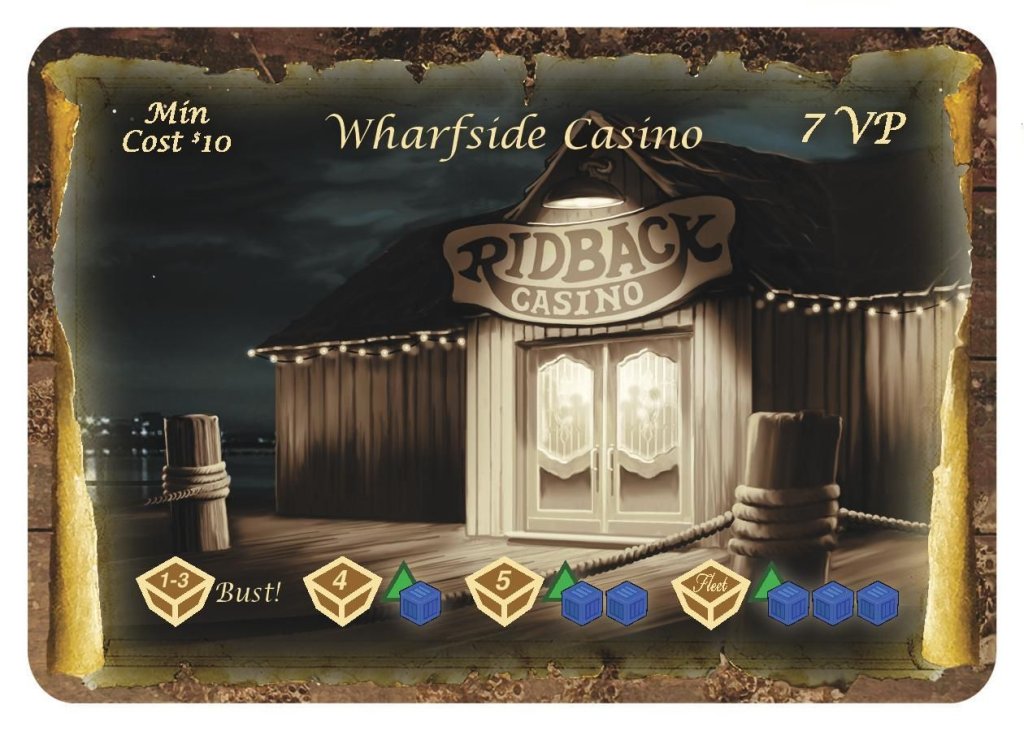 Fleet: Wharfside Casino board game cover