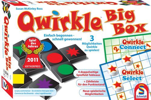 Qwirkle Trio board game cover