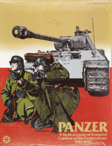 Panzer: A Tactical Game of Armored Combat on the Eastern Front, 1941-1945 board game cover