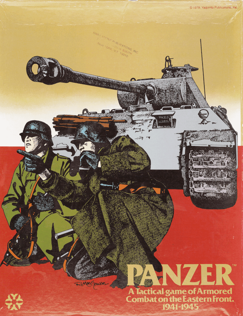 Panzer: A Tactical Game of Armored Combat on the Eastern Front, 1941-1945 board game cover