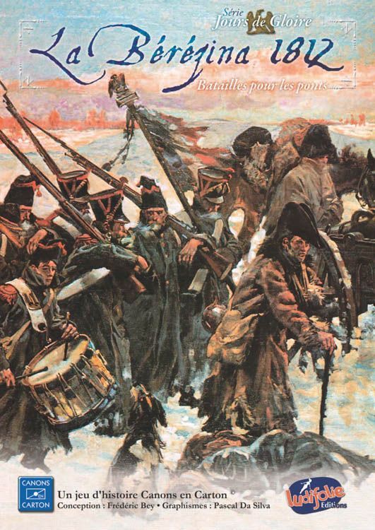 La Bérézina 1812 board game cover