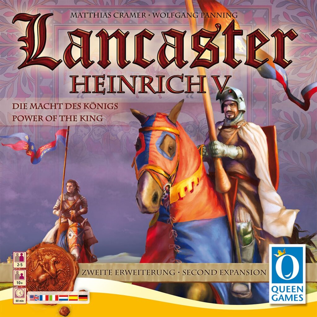 Lancaster: Henry V – The Power of the King board game cover