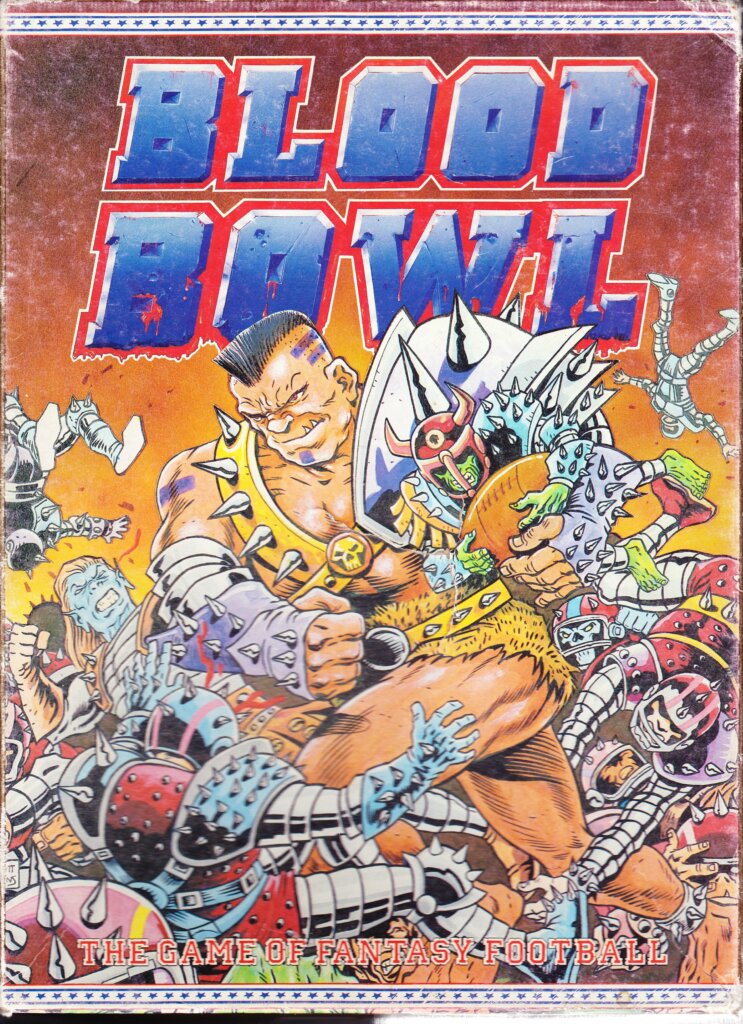 Blood Bowl board game cover