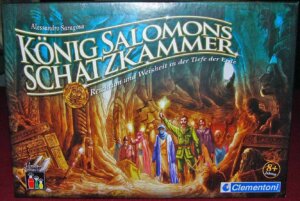 König Salomons Schatzkammer board game cover