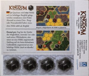 Kingdom Builder: Caves board game cover