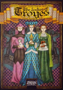 Troyes: The Ladies of Troyes board game cover