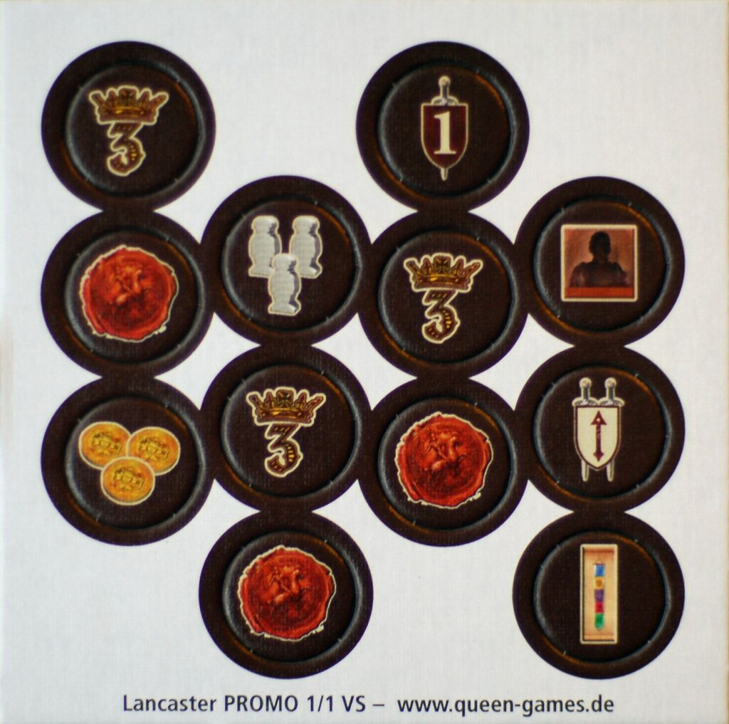 Lancaster: Reward Tiles board game cover