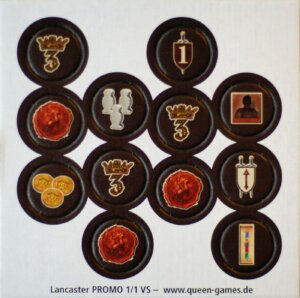 Lancaster: Reward Tiles board game cover