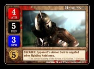 Spartacus: Hadrianus Promo Card board game cover