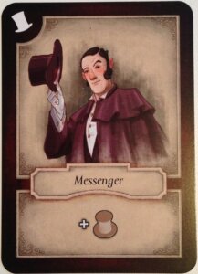 Last Will: Messenger Promo Card board game cover