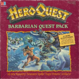 HeroQuest: Barbarian Quest Pack board game cover