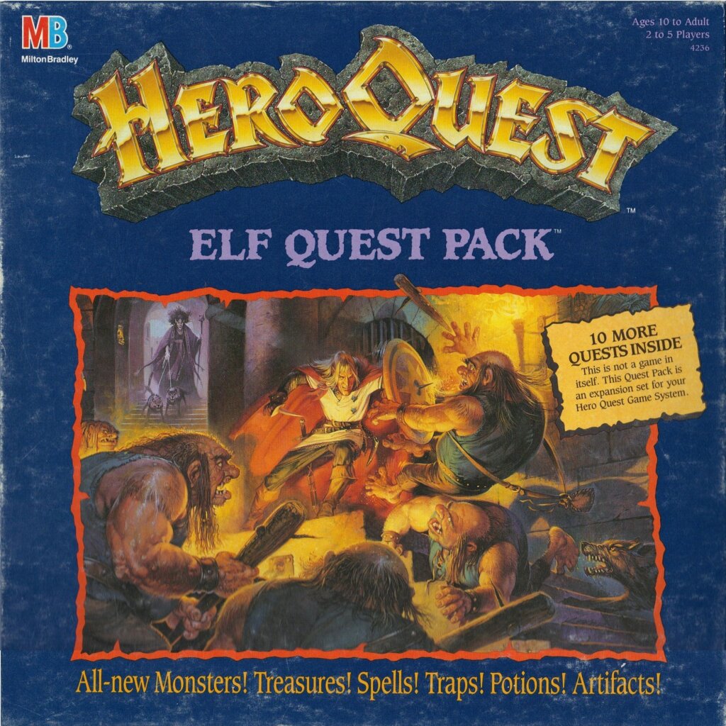HeroQuest: Elf Quest Pack board game cover