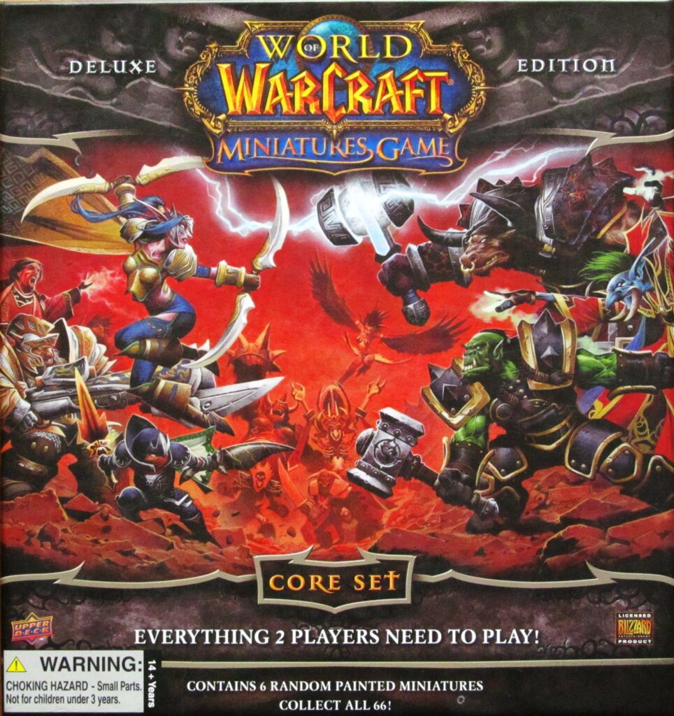World of Warcraft: Miniatures Game board game cover