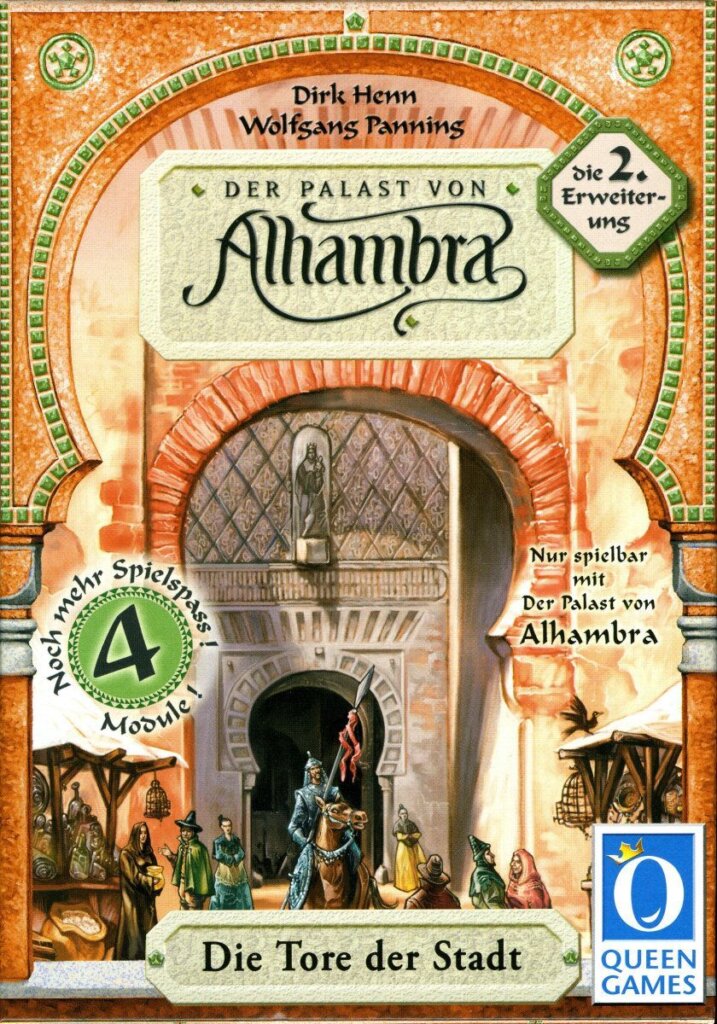 Alhambra: The City Gates board game cover