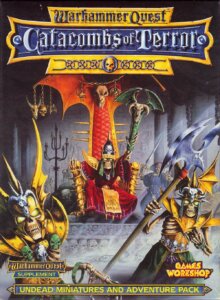 Warhammer Quest: Catacombs of Terror board game cover
