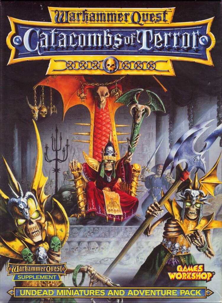 Warhammer Quest: Catacombs of Terror board game cover
