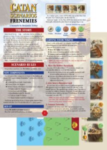 Catan Scenarios: Frenemies board game cover