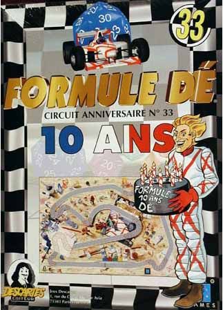 Formula Dé Circuit 33: 10th Anniversary board game cover