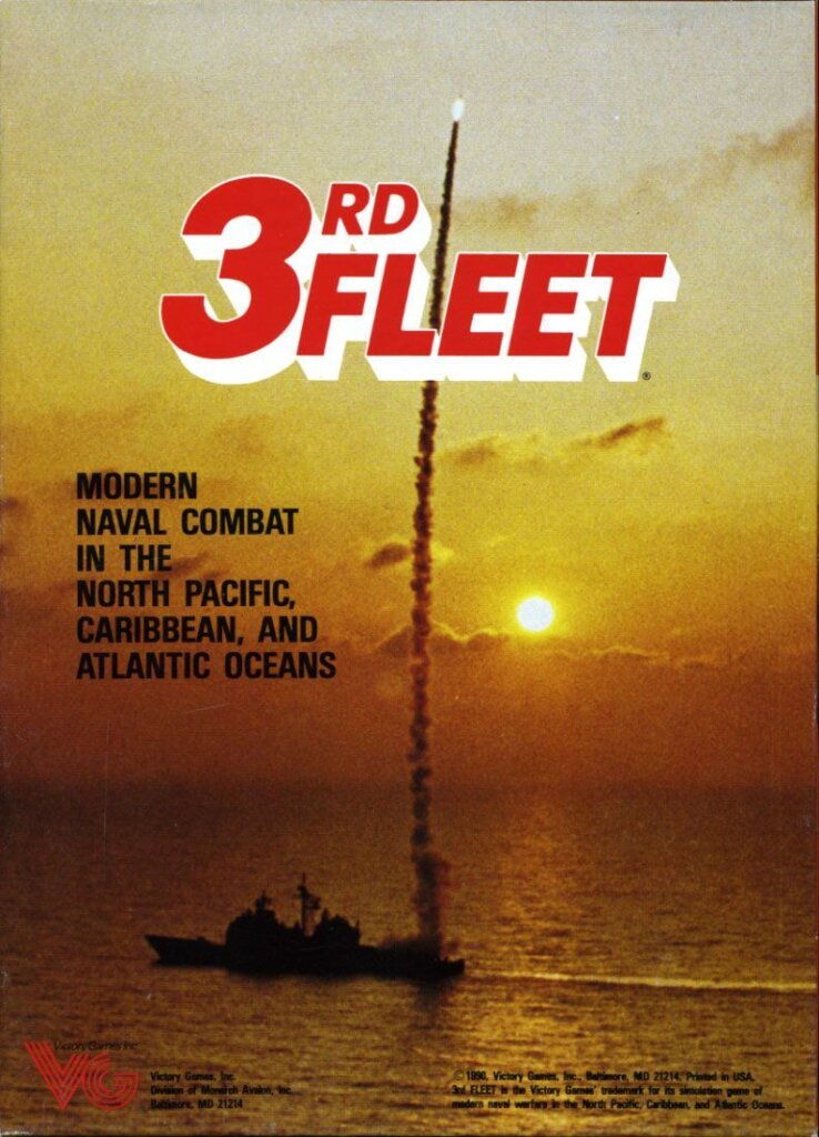 3rd Fleet: Modern Naval Combat in the North Pacific, Caribbean, and Atlantic Oceans board game cover