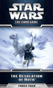 Star Wars: The Card Game – The Desolation of Hoth board game cover