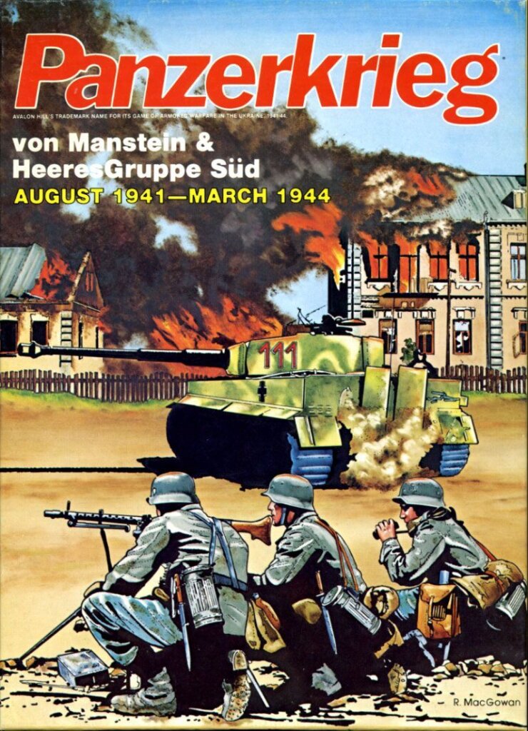 Panzerkrieg: von Manstein & HeeresGruppe Süd board game cover