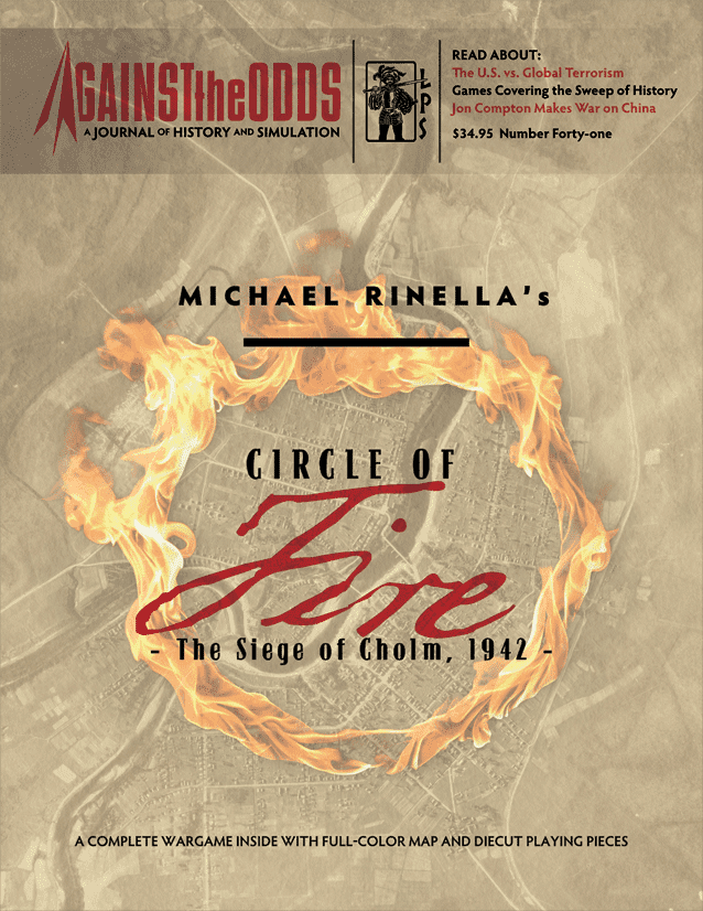 Circle of Fire: The Siege of Cholm, 1942 board game cover