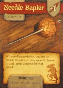 Mice and Mystics: Needle Rapier board game cover