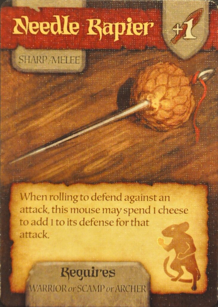 Mice and Mystics: Needle Rapier board game cover