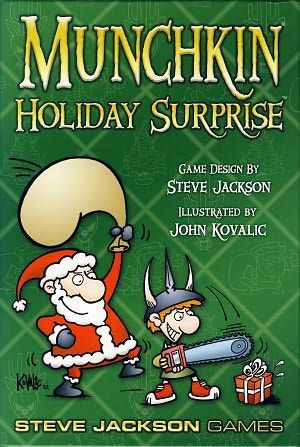 Munchkin Holiday Surprise board game cover